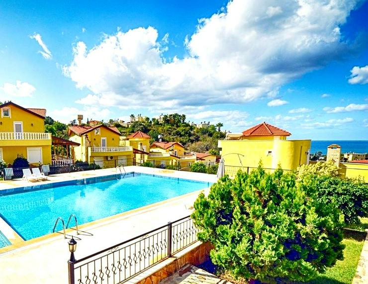 Bild 2: 1015, Traumhafte Möblierte 4-Zimmer Villa mit Meerblick in Alanya, Türkei