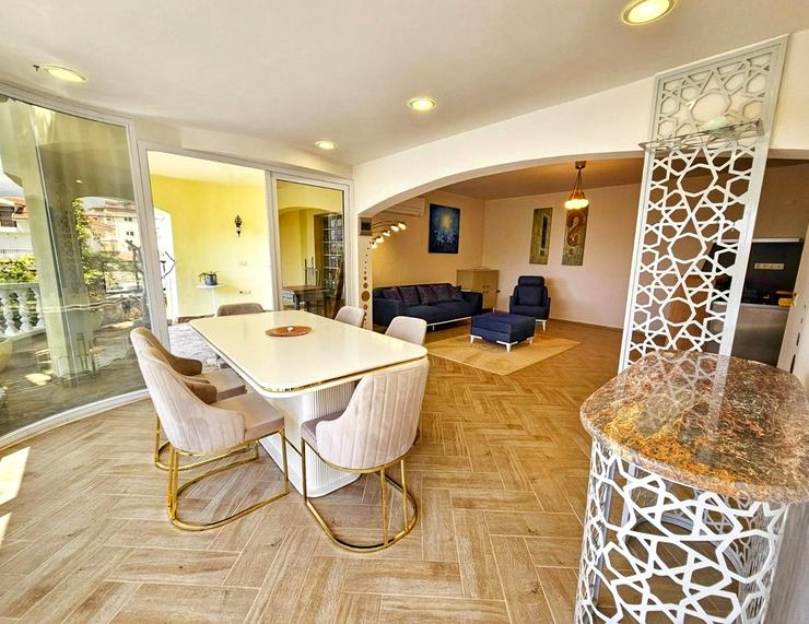 1015, Traumhafte Möblierte 4-Zimmer Villa mit Meerblick in Alanya, Türkei - Ferienhaus Türkei - Bild 6