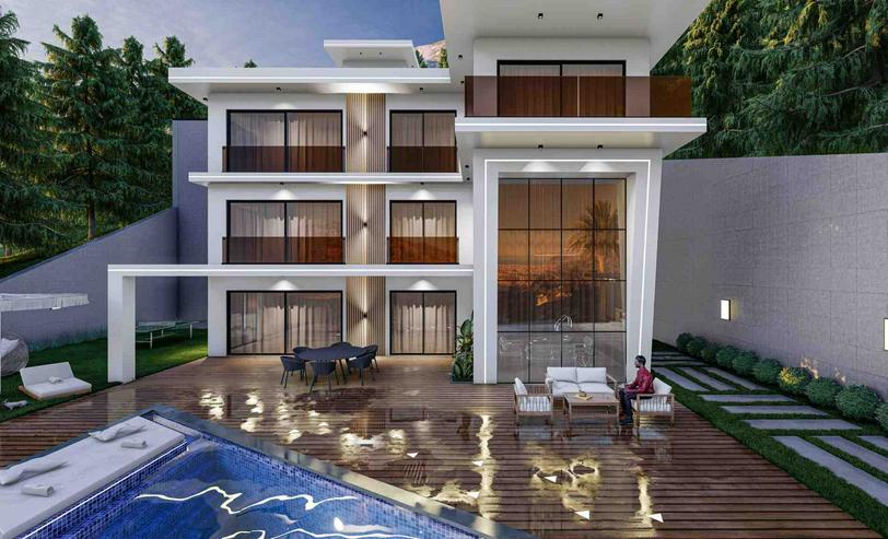 🌟🏡 Exklusive Luxusvilla in Alanya mit Blick aufs Meer – Ihr Traumhaus erwartet Sie! 974 - Ferienhaus Türkei - Bild 2