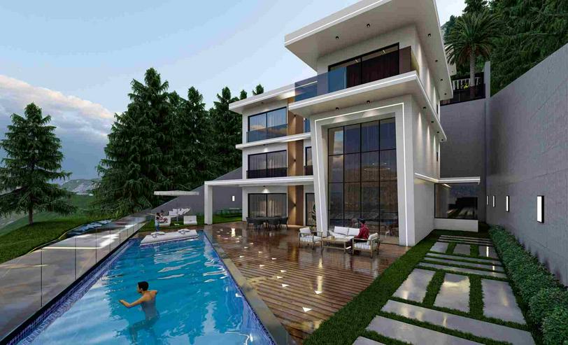 🌟🏡 Exklusive Luxusvilla in Alanya mit Blick aufs Meer – Ihr Traumhaus erwartet Sie! 974 - Ferienhaus Türkei - Bild 5