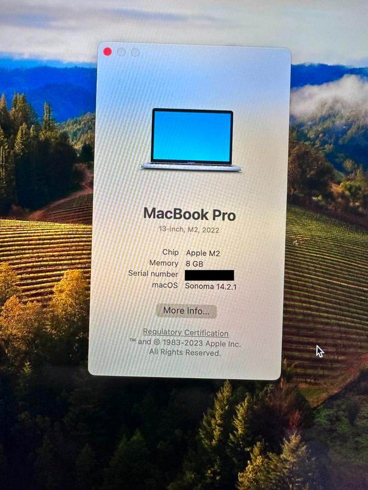 MacBook Pro 13",M2,512GB SSD,8GB RAM(2022) Nur 5 Zyklen! - Notebooks & Netbooks - Bild 4