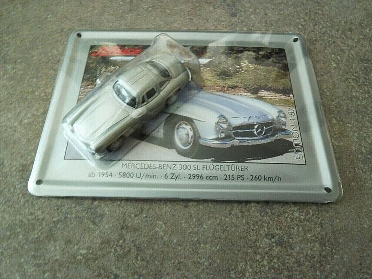 Bild 4:  KONVOLUT Schuco Edition 1:87 26919 Mercedes-Benz Blechkarte sammeln rar TOP!
