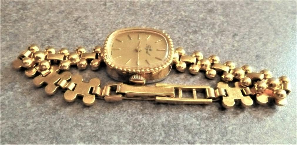ROYAL Damenarmbanduhr DAU vergoldet vintage SWISS MADE sammeln NEU TOP! - Damen Armbanduhren - Bild 4