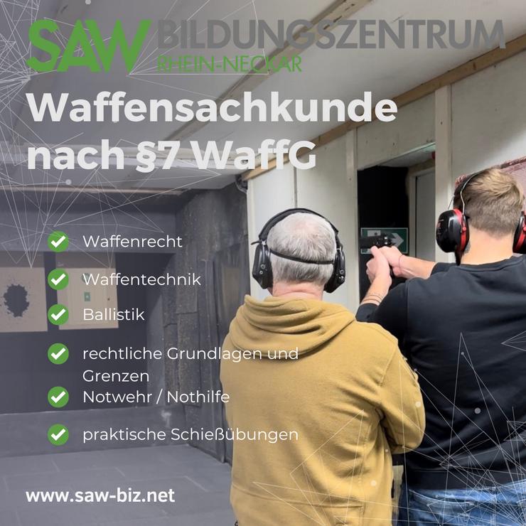 Waffensachkunde §7 WaffG Start 08.09.2025