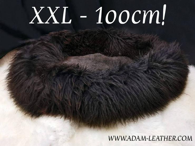 Schaffellbetten für große Hunde – 100 cm!