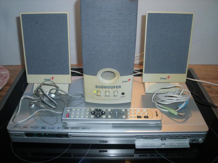 Bild 5: DVD Player Tevion - 2007 USB DviX , Mit  Boxen. mit  Fernbedienung.