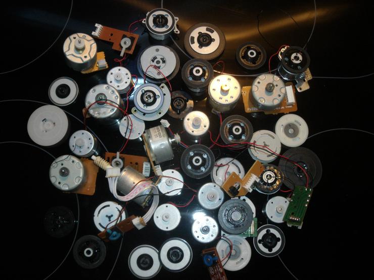 Bild 2: Kleine  mikro motor Für  DVD  Player , CD Spieler , kompakt anlage ,U,S,W: