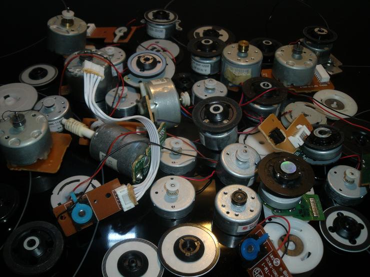 Kleine  mikro motor Für  DVD  Player , CD Spieler , kompakt anlage ,U,S,W: - DVD-Player - Bild 4