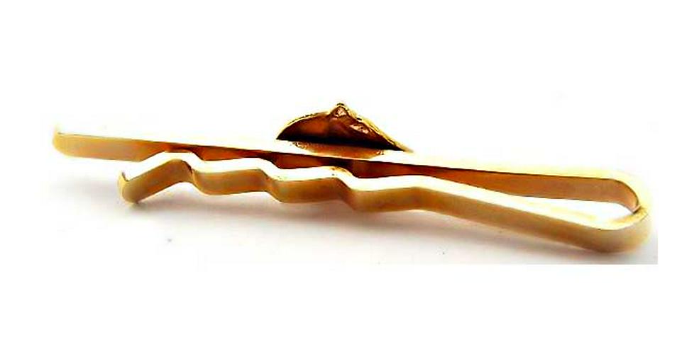 Bild 6: Krawatten Nadel Motiv PFERD Krawattennadel vergoldet