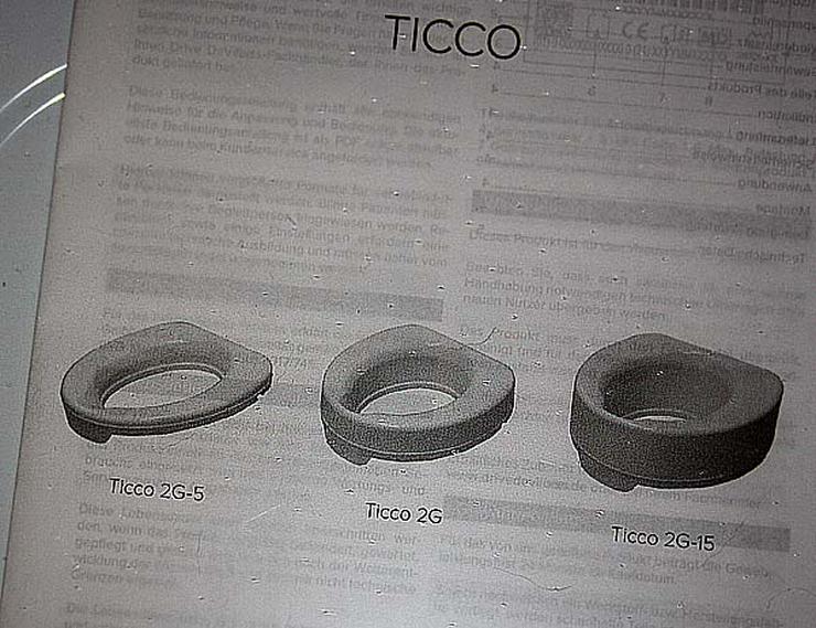 Bild 6: NEU Ticco 2G Toilettensitz Erhöhung mit Deckel Original verpackt
