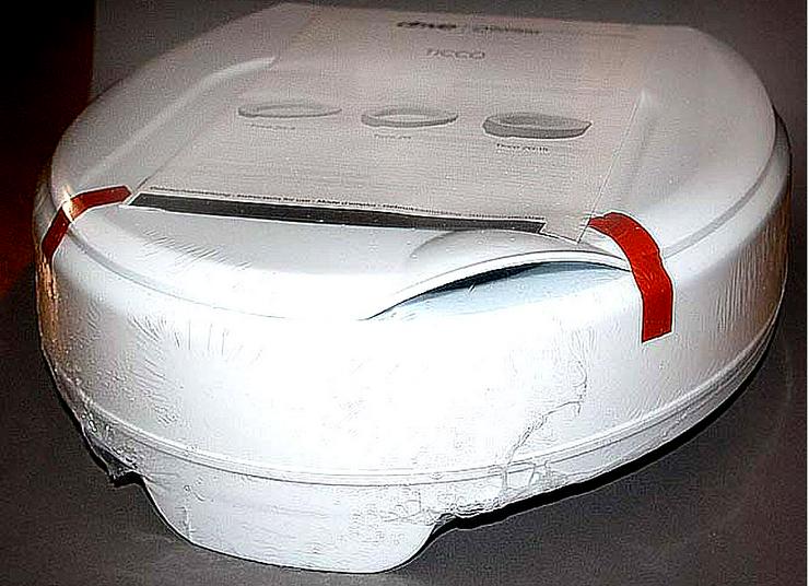 Bild 1: NEU Ticco 2G Toilettensitz Erhöhung mit Deckel Original verpackt
