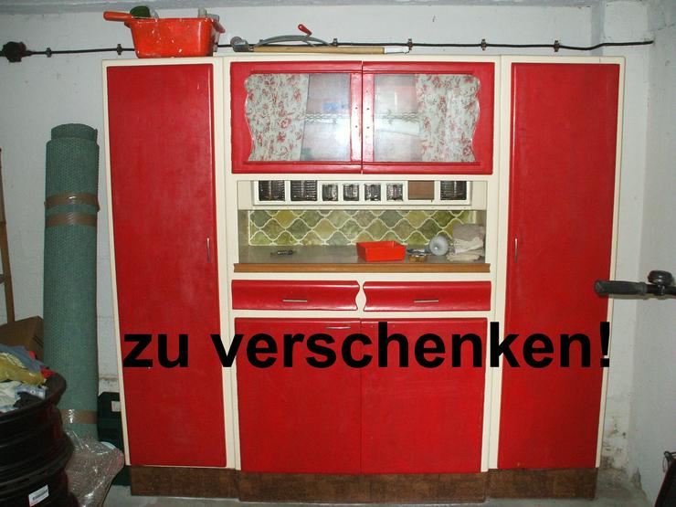 Küchenschrank 3-tgl. Vintage, zum Reparieren/Restaurieren - zu Verschenken - Bild 1