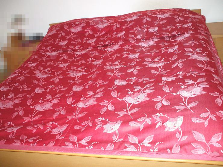 Tagesdecke Bettüberwurf klassisch elegant 215x180 Unikat *neuwertig* - Kissen, Decken & Textilien - Bild 1