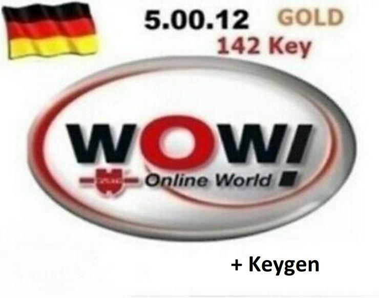 Wow Würth 5.00.12 Gold 142 Key Neu