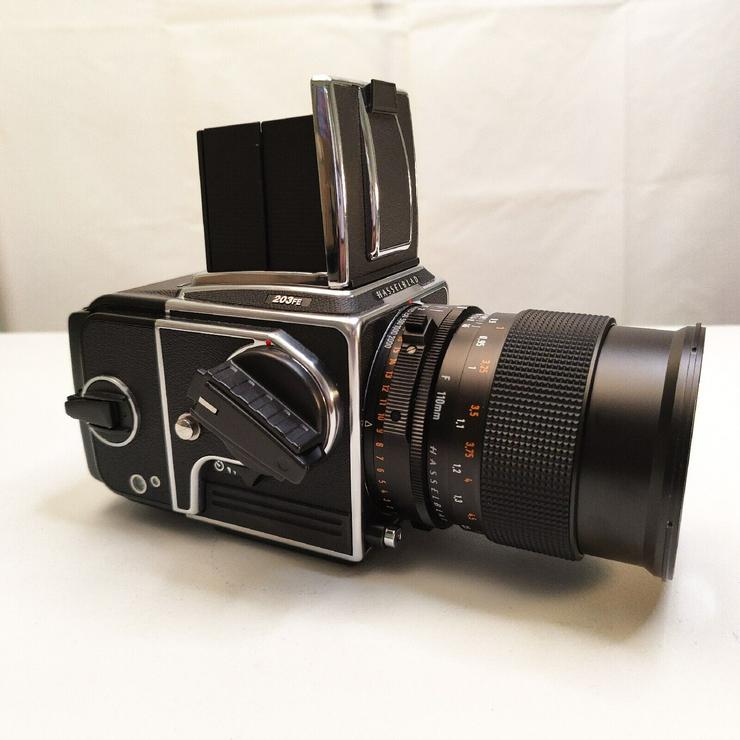 Hasselblad 203FE Carl Zeiss Planar 110mm f2 T* A12 6x6 Filmrückseite Top Zustand - Digitalkameras (Kompaktkameras) - Bild 2
