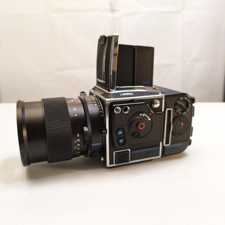 Hasselblad 203FE Carl Zeiss Planar 110mm f2 T* A12 6x6 Filmrückseite Top Zustand - Digitalkameras (Kompaktkameras) - Bild 1