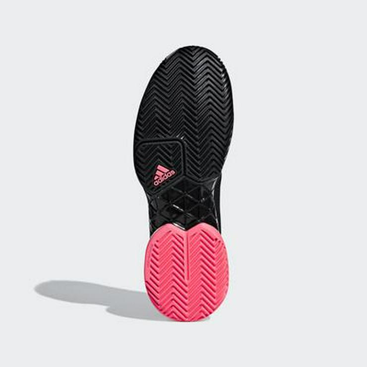 adidas BARRICADE 2018 Tennis Shoes | Black-Flash Red - Tennis - Bild 4