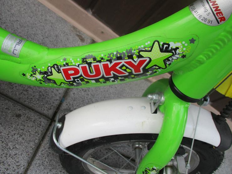 KInderfahrrad 12 Zoll Puky in grün mit Korb Versand auch möglich - Kinderfahrräder - Bild 2