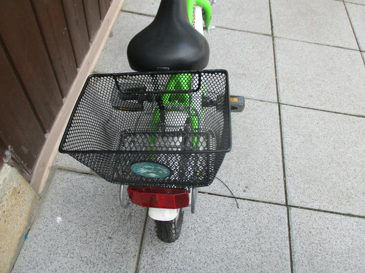 Bild 8: KInderfahrrad 12 Zoll Puky in grün mit Korb Versand auch möglich