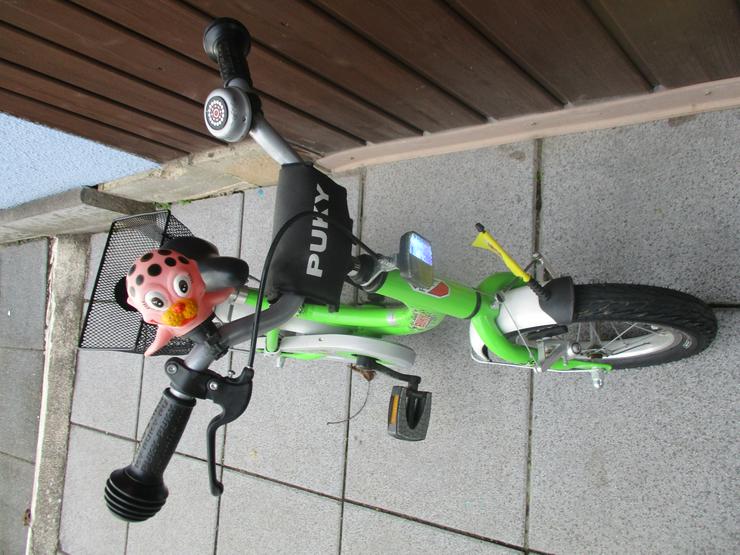 KInderfahrrad 12 Zoll Puky in grün mit Korb Versand auch möglich - Kinderfahrräder - Bild 4