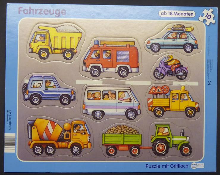 6 Vintage Ravensburger Kleinkinderpuzzle 30x38 cm. - Weitere - Bild 2