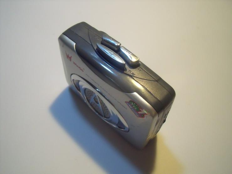  Tragbarer Musikplayer  Mit Kopfhörer Mini  Kassette Player Gebraucht . - MP3-Player & tragbare Player - Bild 4