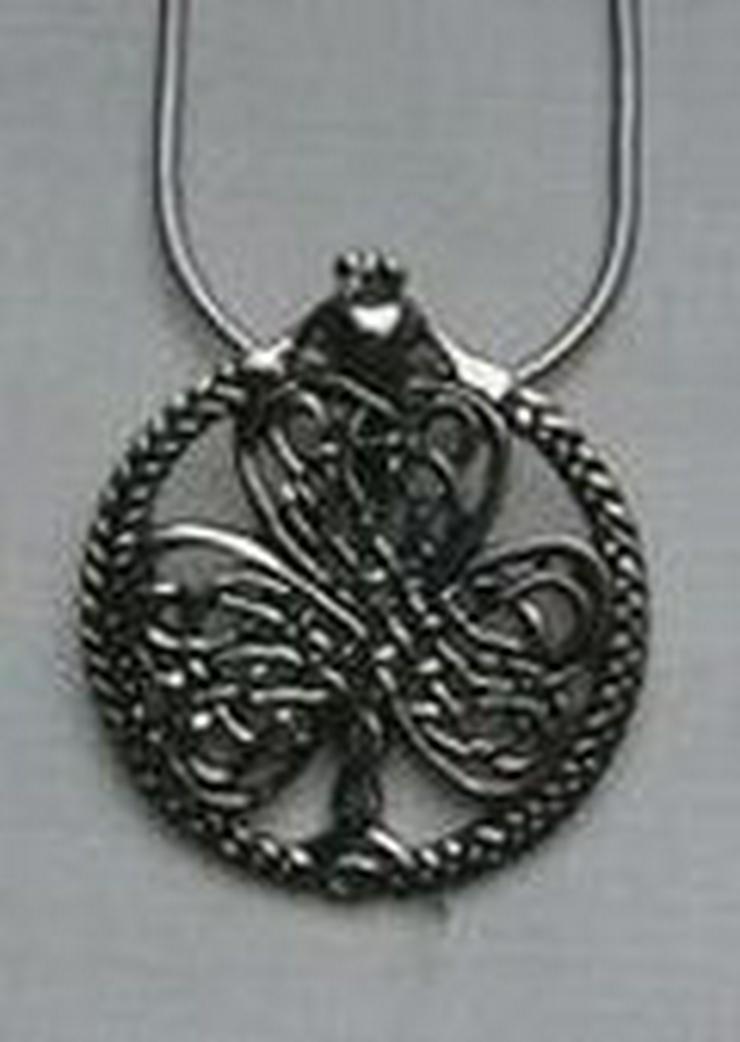 Bild 4: Silberschmuck, Kettenanhänger, 925 Silber, Lebensbaum
