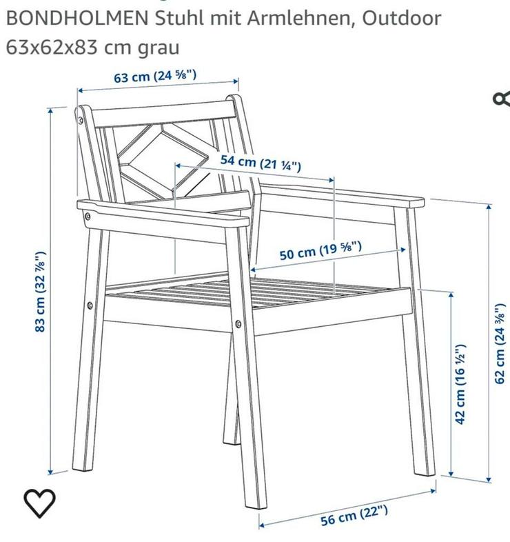 Bild 2: Bondholmen Stühle IKEA neu - originalverpackt