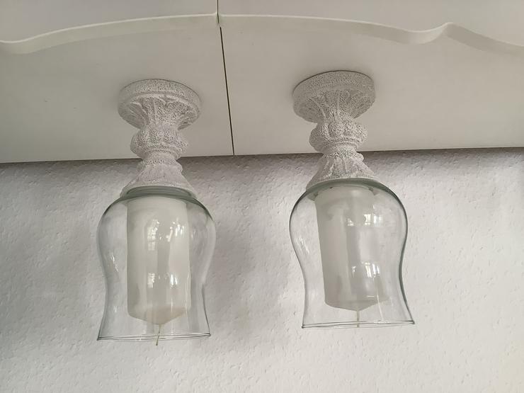 2 schöne Windlichter mit Glaszylinder - Kerzen & Kerzenständer - Bild 1
