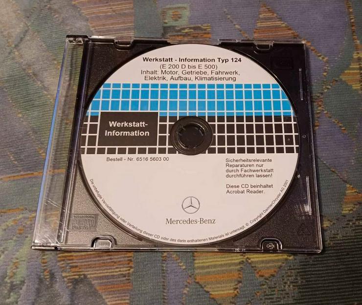 WIS - Mercedes Benz W124 - Wartungs & Reparaturhandbuch - CD