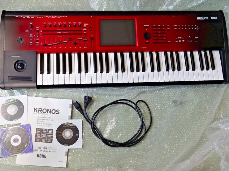 KRONOS KORG 2 61 - limitierte Edition + Software + Anleitung, Tiptop + Rar - Keyboards & E-Pianos - Bild 1