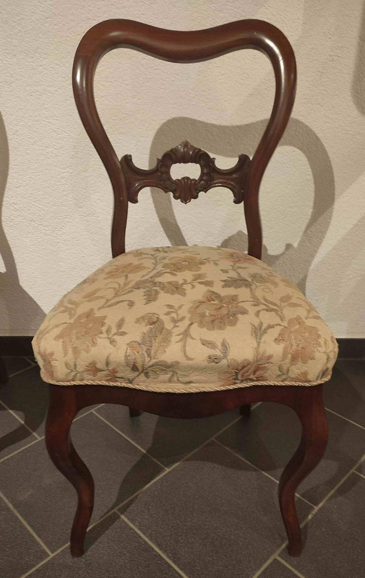 6 original antike Louis Philippe Stühle  - Stühle, Bänke & Sitzmöbel - Bild 2