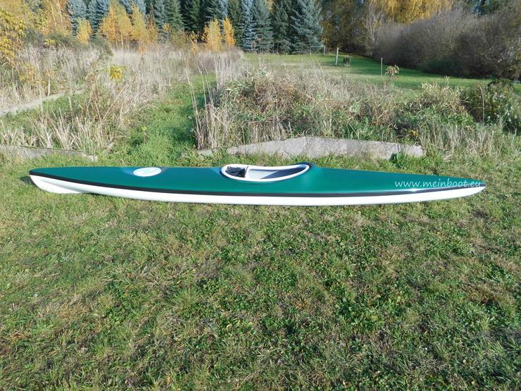 Kajak 1er 450 Neu ! in grün /weiß - Kanus, Ruderboote & Paddel - Bild 2