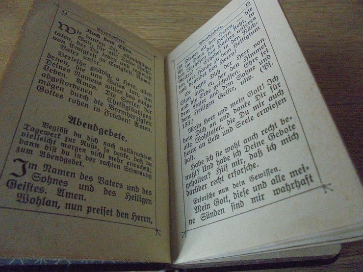 Bild 4: altes Gebetbuch - Gesangbuch Antik 1938 altdeutsche Schrift
