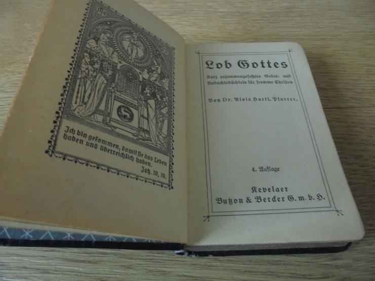 altes Gebetbuch - Gesangbuch Antik 1938 altdeutsche Schrift - Weitere - Bild 2