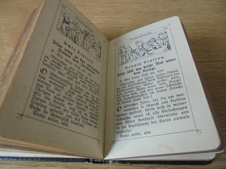 altes Gebetbuch - Gesangbuch Antik 1938 altdeutsche Schrift - Weitere - Bild 3