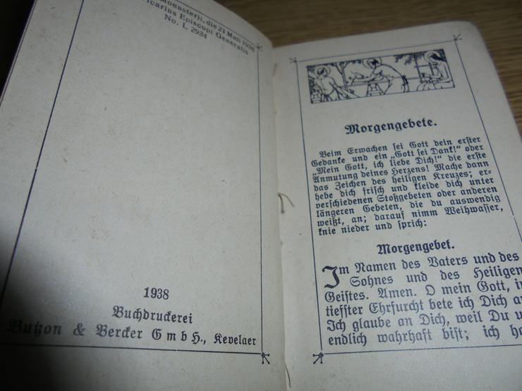 altes Gebetbuch - Gesangbuch Antik 1938 altdeutsche Schrift - Weitere - Bild 5