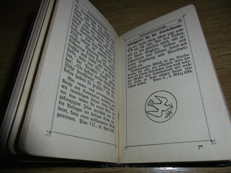 Bild 6: altes Gebetbuch - Gesangbuch Antik 1938 altdeutsche Schrift