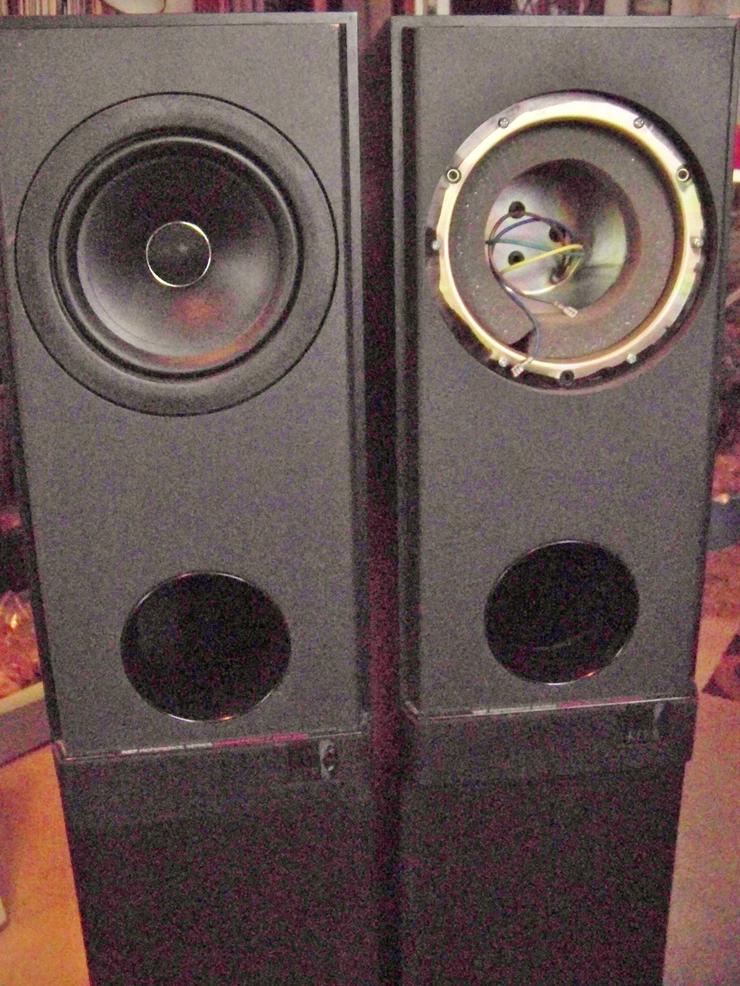 1 Paar KEF 103/4 HighEnd Speaker 1 Breitbänder fehlt
