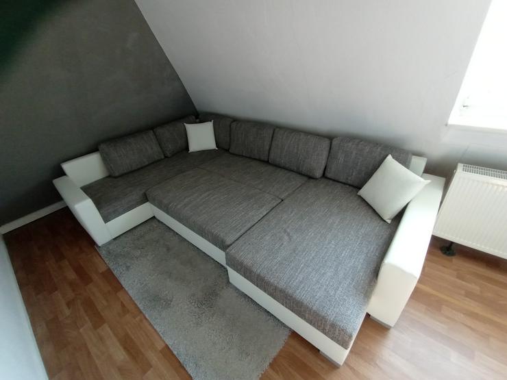 Wohnlandschaft in U-Form mit Schlaffunktion - Sofas & Sitzmöbel - Bild 3