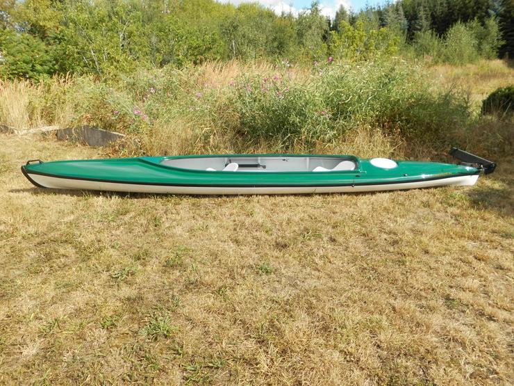 Kajak 2er 490 Neu ! in grün /weiß - Kanus, Ruderboote & Paddel - Bild 2