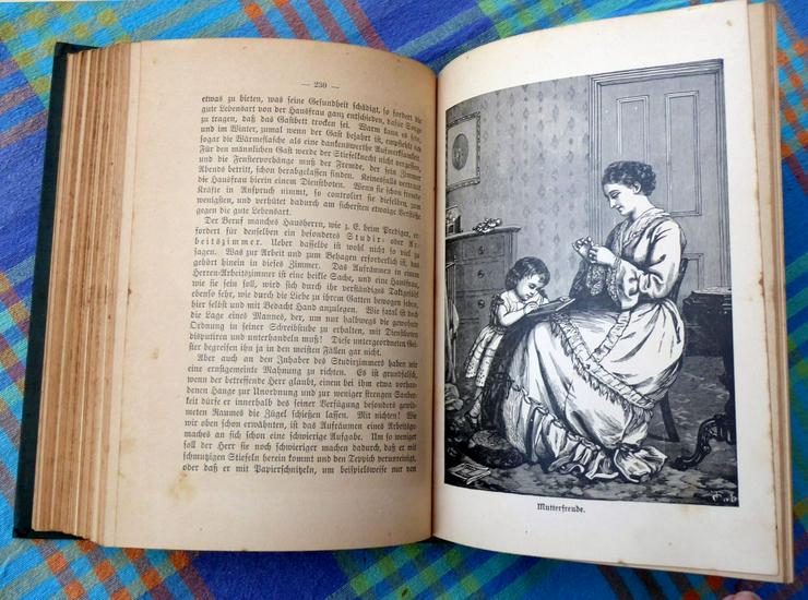 Bild 5: Buch der Mütter  welches auch die Väter gerne lesen.  Ausgabe 1888,
