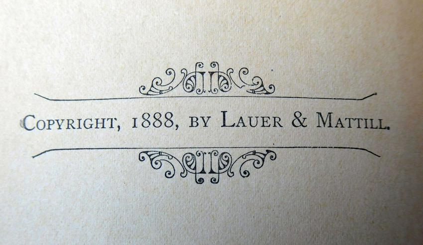Bild 6: Buch der Mütter  welches auch die Väter gerne lesen.  Ausgabe 1888,