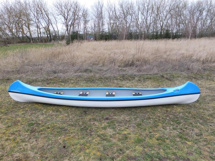 Kanu 4er Kanadier 550 Neu ! in hellblau /weiß - Kanus, Ruderboote & Paddel - Bild 2