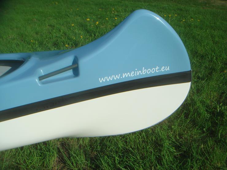 Kanu 3er Kanadier 500 Neu ! in hellblau /weiß - Kanus, Ruderboote & Paddel - Bild 6
