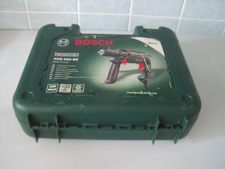 Bild 5: Bosch Schlagbohrmaschine im Koffer sehr gute zt ,+ Geschenk.