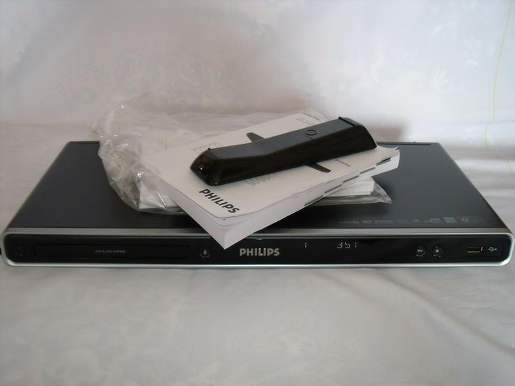 Bild 1: DVD Player Philips 5990 mit FB DviX, USB, HDM, Full HD 