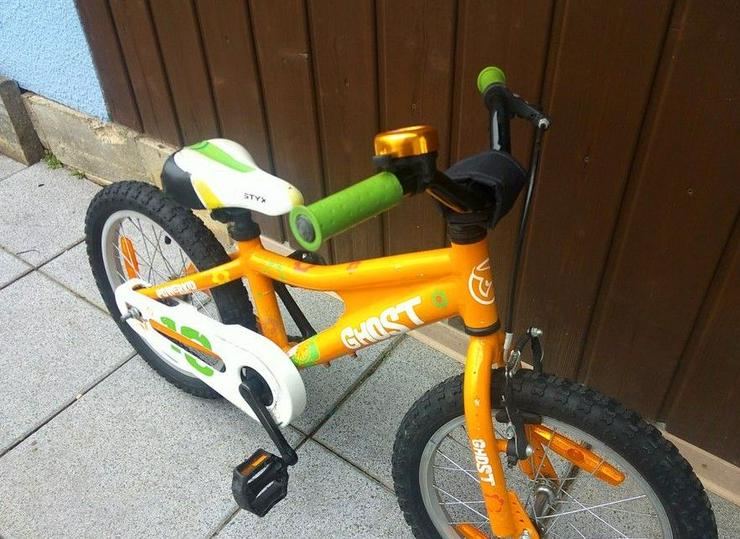 KInderfahrrad 16 Zoll von Ghost orange Versand auch möglich - Kinderfahrräder - Bild 6