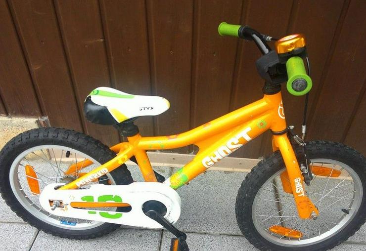 KInderfahrrad 16 Zoll von Ghost orange Versand auch möglich - Kinderfahrräder - Bild 1