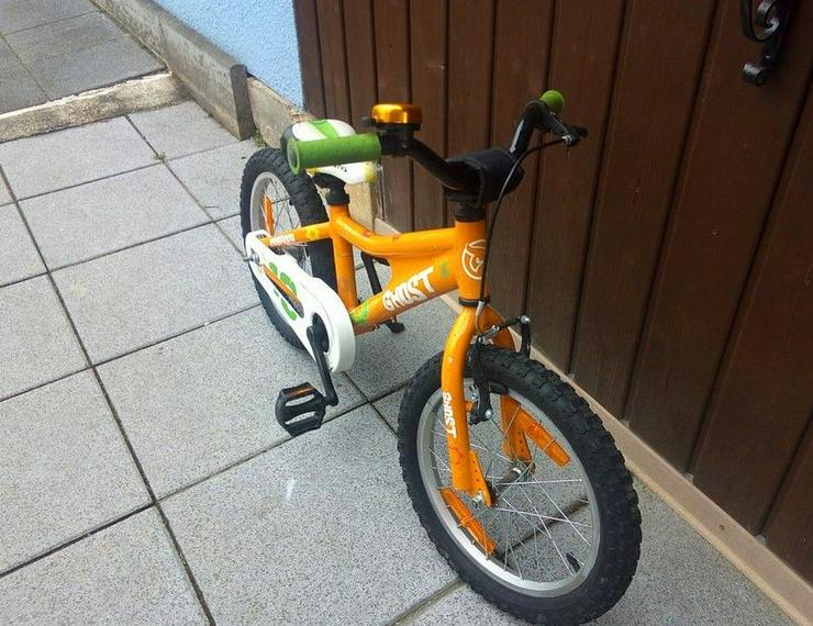 KInderfahrrad 16 Zoll von Ghost orange Versand auch möglich - Kinderfahrräder - Bild 4